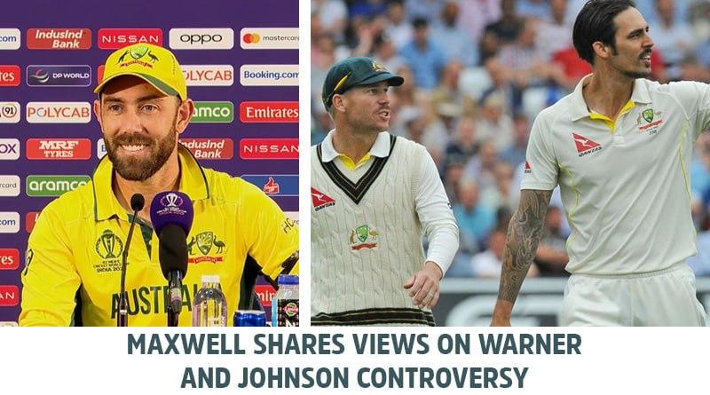 Maxwell shares views on Warner and Johnson controversy