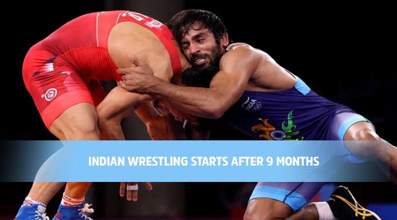 Indian Wrestling Starts After 9 Months