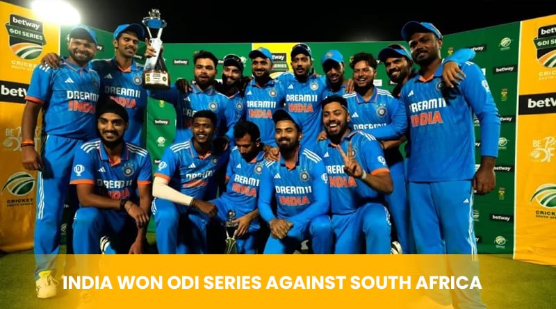 India Won ODI Series Against South Africa